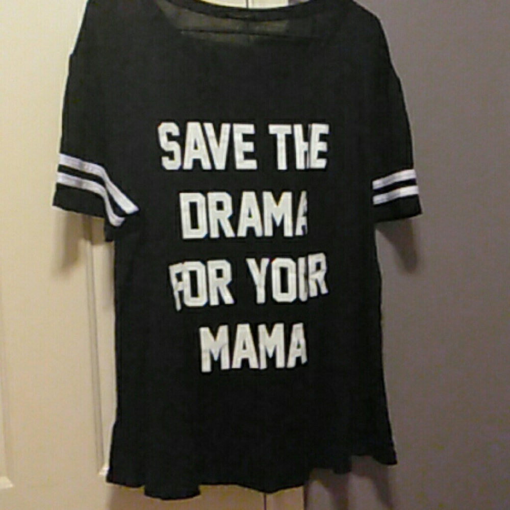 Cute off the shoulder baggy soft tee